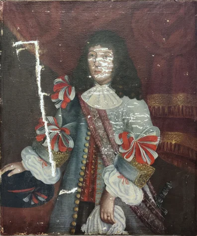 Portret van een edelman, tijdens